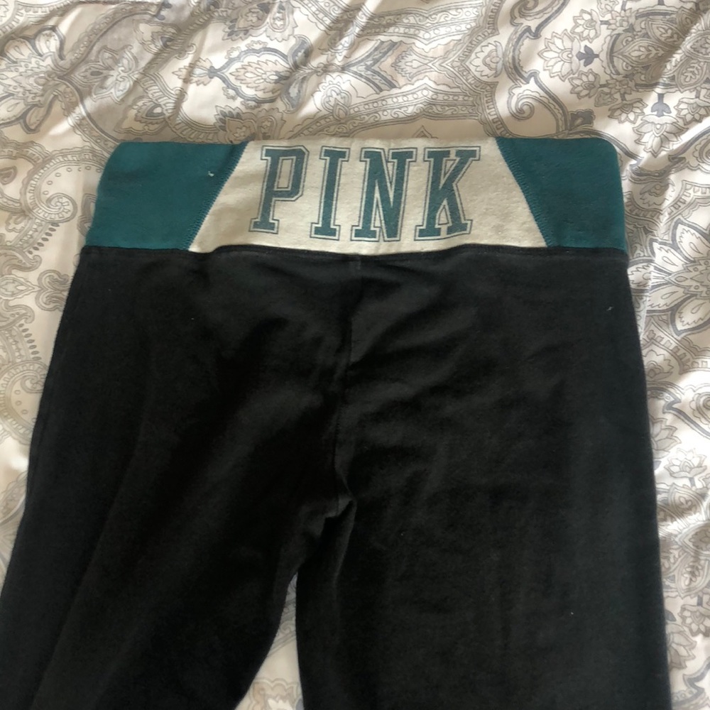 Pink yoga pants